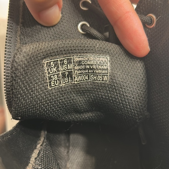 Black Dr. Marten’s Boots - Picture 10 of 10